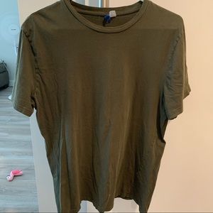Dark Green Large H&M Tee
